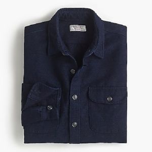 J.Crew Heavyweight chamois workshirt - Indigo M